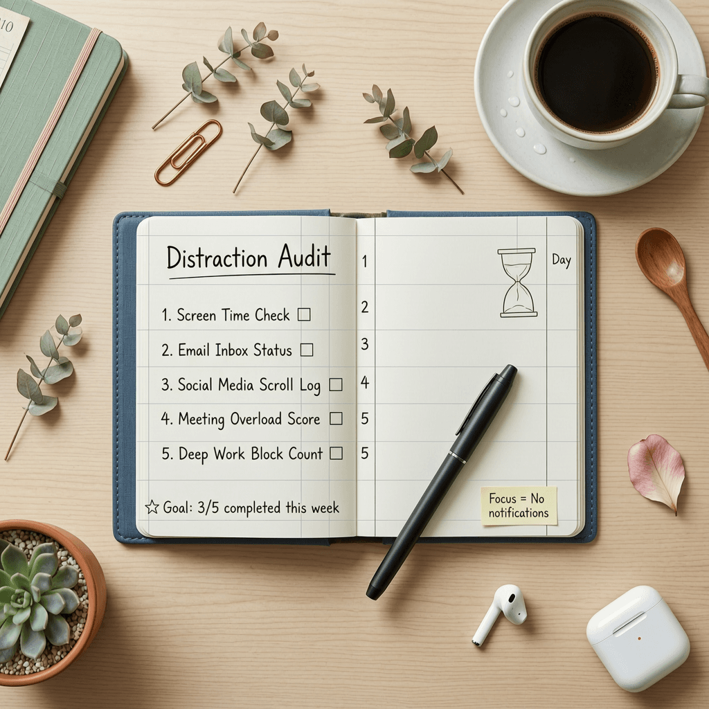 The 5-Day Distraction Audit: Find Your Hidden Focus Killers