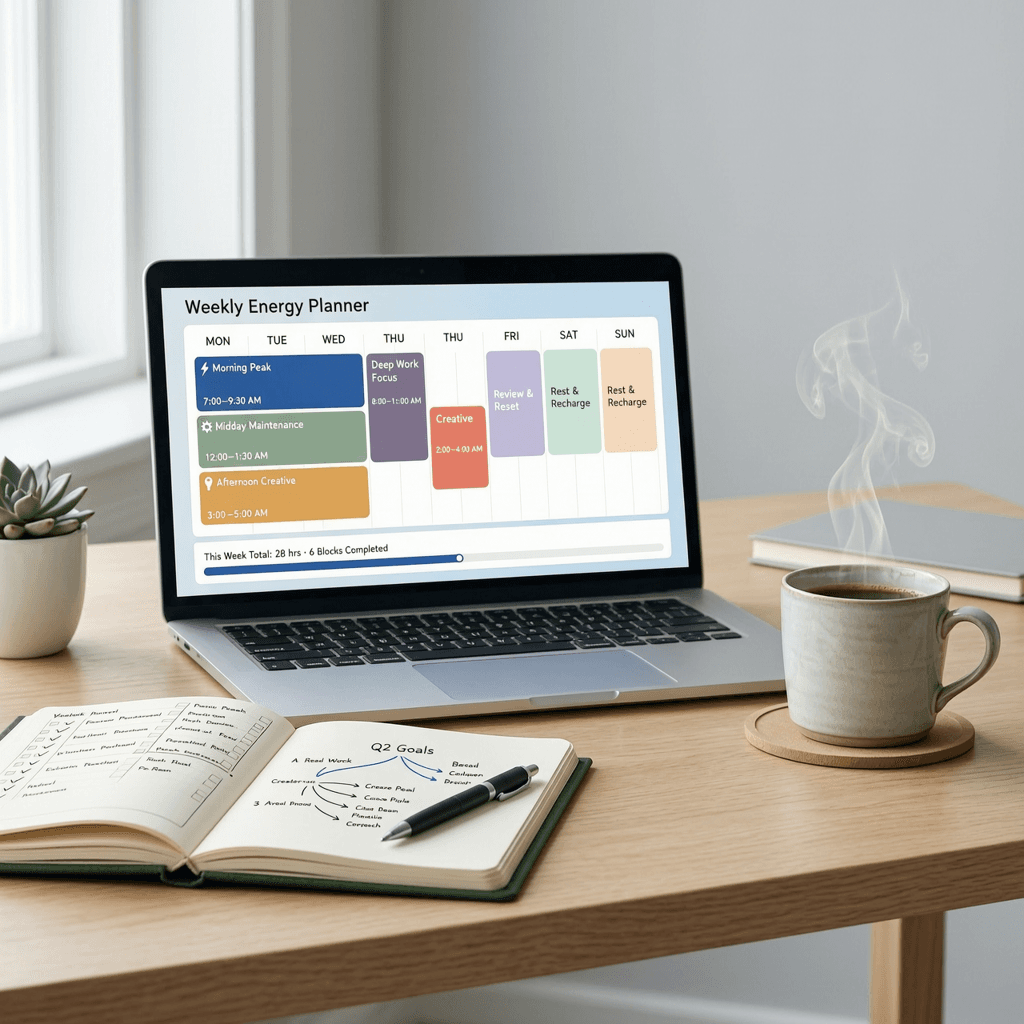Plan Your Week Around Energy, Not Time: A Deepomo Tutorial